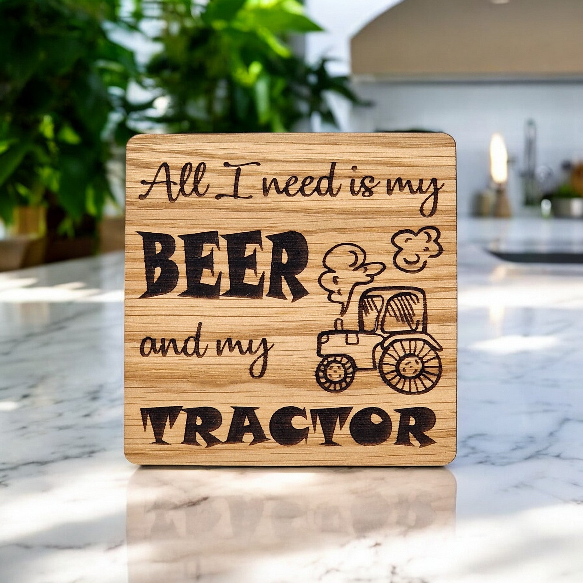All I Need Is My Beer And My Tractor