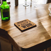 Reserved For Grandmas Wine coaster