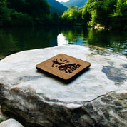SUP Queen Wooden Drinks Coaster ( Paddle Boarding )